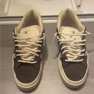 adidas Cream and Brown Men's Sneakers